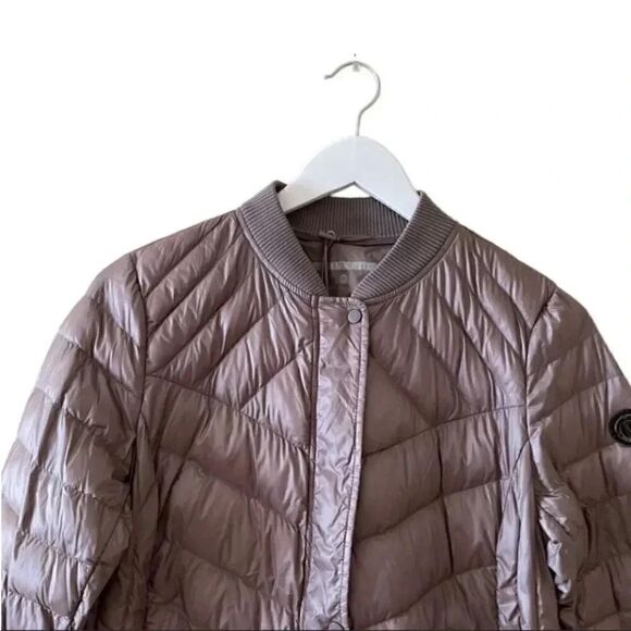 Bernardo Tornado Shiny Purple Packable Down Puffer Sustainable Lightweight S - Picture 14 of 14